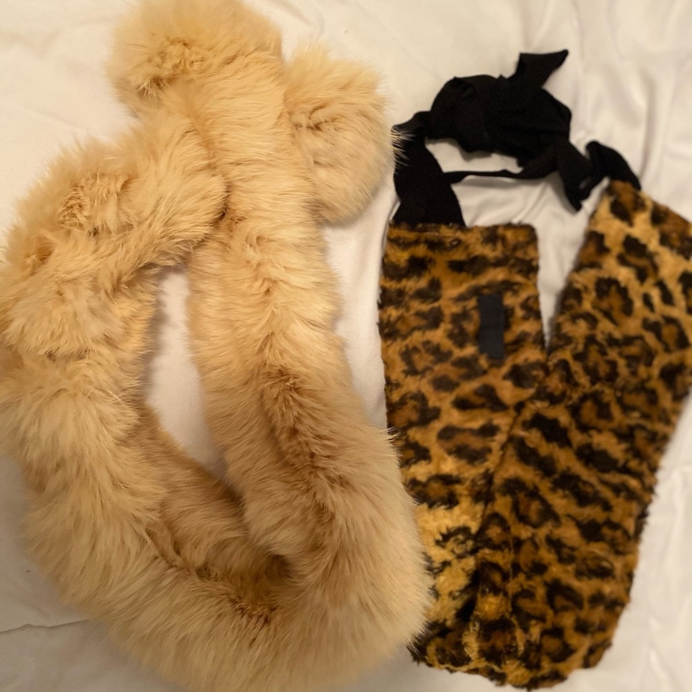 2 for $45 fur scarfs